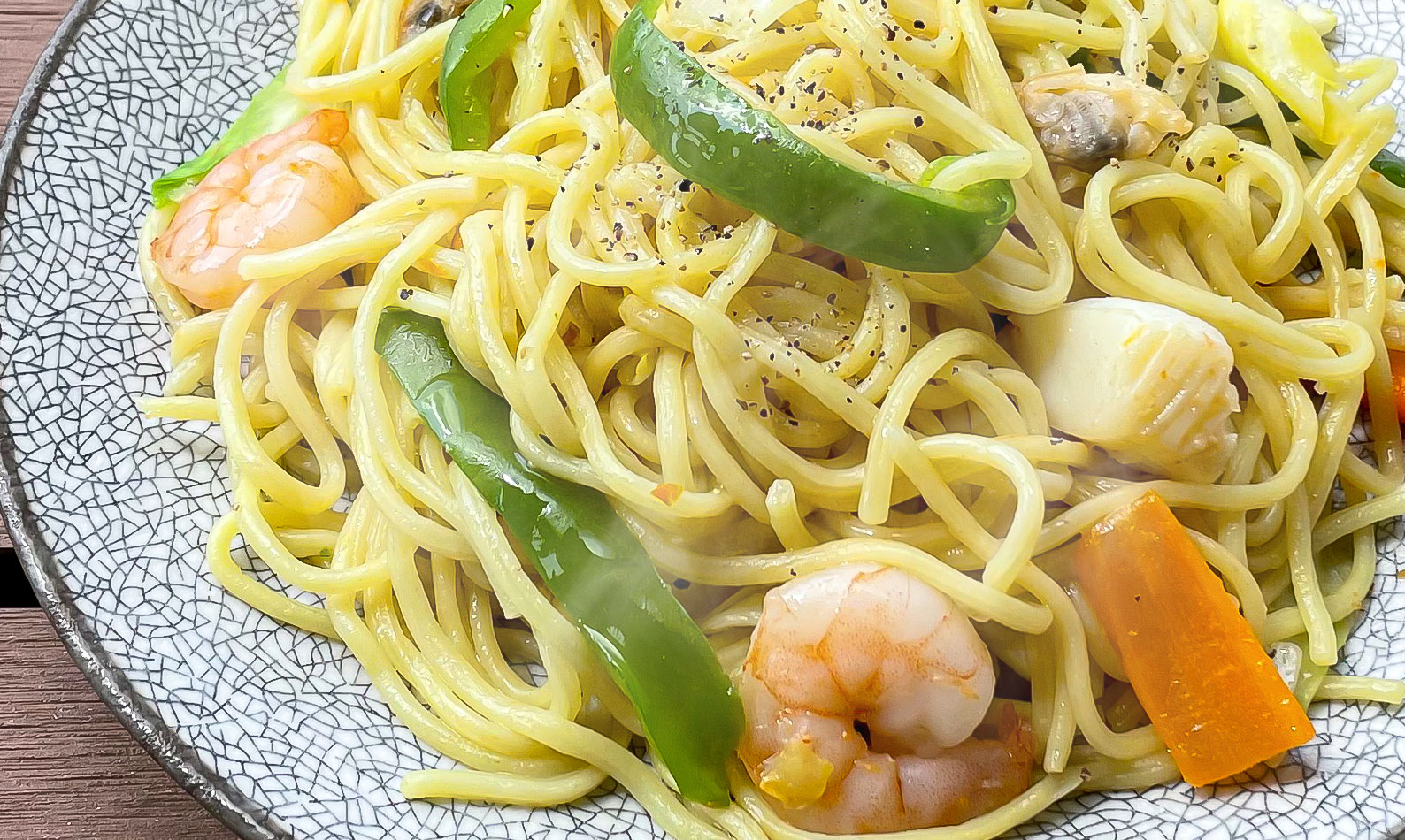 海鮮塩焼きそば